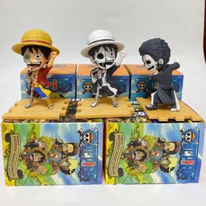 Nouveaux jouets en PVC semi-anatomiques d'anime japonais <span class=keywords><strong>One</strong></span> <span class=keywords><strong>Piece</strong></span>, figurines semi-anatomiques de <span class=keywords><strong>Luffy</strong></span>, Roronoa Zoro, Sanji, Usopp, modèle de jouet pour cadeaux - Product Image 5