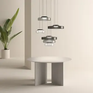 Lustre de <span class=keywords><strong>plafond</strong></span> pour îlot de cuisine, abat-jour en verre vert, lustres de salle à manger, luminaire suspendu en verre moderne, éclairage suspendu - Product Image 5