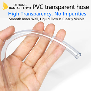 Tubería de Vinilo de Grado Alimenticio de Alta Presión, Tubo de PVC Transparente para Agua y Aceite, Manguera Industrial Reforzada, Flexible y Delgada de Plástico de Pulso Único - Product Image 6