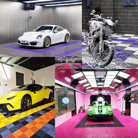 Garage Ineinandergreifende SPC-Bodenfliesen UV-Beständig Modulares Klicksystem