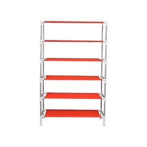 Parasnath Màu Đỏ 5-6 Lớp Thép Không Gỉ Giày Giá Tiện Ích Giày Đứng/Kệ Mới Ra mắt Made In Ấn Độ Cho Tủ Quần Áo Sử Dụng - Product Image 2