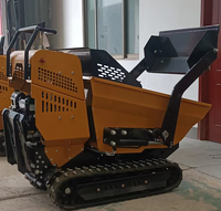 Produit phare 2023 : Mini-dumper sur chenilles de qualité supérieure, fourni directement par l'usine