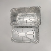 Barquettes en aluminium de différentes profondeurs et tailles moyennes pour la cuisine, les fêtes et la conservation des aliments chauds