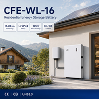 Batterie solaire LFP haute sécurité à cellules séparées CFE-WL-16 5KWH 10KWH 16KWH 51.2V 314Ah CAN, protection multiple, pour système de stockage d'énergie domestique (ESS) CE IP20
