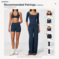 Halbarm-Shorts-Set für Damen Taillenschnürendes Slim-Fit-Gym-Outfit Pullover Crop-Top Po-Formend Schnelltrocknend Atmungsaktiv 2-teilig