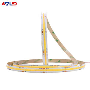 Tiras de luces LED COB de alta calidad de 12V 24V 528LEDs 3000K 4000K 6500K 10mm, regulables, con certificación CE ROHS - Product Image 2