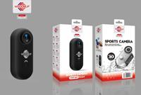 Caméra vidéo numérique pour sports de plein air 1080P HD étanche, mini caméra portable à fixer sur casque de moto avec Wi-Fi et grand angle, utilisation magnétique