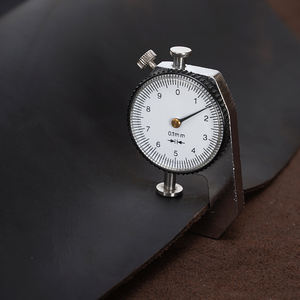 Hoogwaardig Koeienhuid Vee Echt Leer Materiaal In Voorraad Volnerf Gek Paardenleer Koeienhuid Handgemaakt Echt Leer - Product Image 6