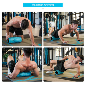 Nouveau design de gros personnalisé 13*33cm/5.1*13 pouces rouleau de mousse de yoga fitness massage des tissus profonds rouleau de yoga en mousse à pointes - Product Image 4
