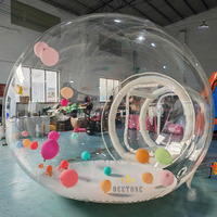 Ballon géant d'extérieur en PVC transparent Pop Up pour fête d'enfants Ballon dôme tente à bulles Ballon gonflable pour Igloo à vendre
