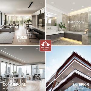 แผงไฟหรี่แสงได้แบบบางติดตั้งได้สำหรับใช้ในอาคารแผงไฟหรี่แสงได้ - Product Image 3