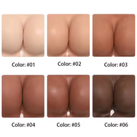 Culottes Gainantes pour Femmes avec Rembourrage en Silicone Fessiers et Hanches, Rehausseur de Fesses pour Costumes de Crossdresser et Transgenre