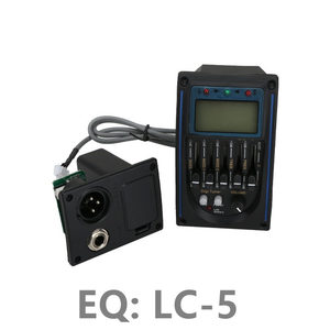 Preamplificador <span class=keywords><strong>de</strong></span> 5 Bandas con Ecualizador LC-5, Afinador para <span class=keywords><strong>Guitarra</strong></span> Acústica, Ecualizador Piezoeléctrico para Instrumentos <span class=keywords><strong>de</strong></span> Cuerda, Piezas y Accesorios - Product Image 2