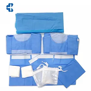 Chinese Manufacturer Suning Disposable Surgery Medical Sterile Surgical Kit Oral Operation Dental Drape Pack