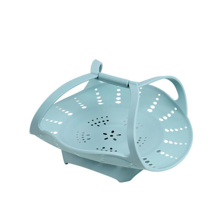 Кухонная складная корзина для фруктов и овощей, силиконовые прокладки для отпаривателя