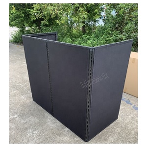 Electromarket Có Thể Gập Lại Âm Thanh Disco DJ Chiếu Sáng Màn Hình Bìa 4 Panel Mặt Tiền Booth - Product Image 4