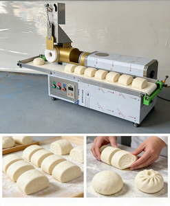 Electric Dough Divider Machine Stainless Steel Push Type <b>Cutter</b> Gluten Friendly Portioner for Bakery Soft Dough Handling - Product Image 4