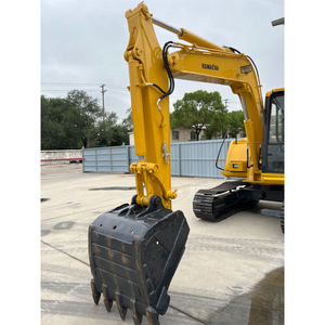 Miniexcavadora PC60 Amarilla con Pocas Horas de Trabajo, Motor y Bomba de Origen Japonés, 1 Año de Garantía, Transmisión - Product Image 4