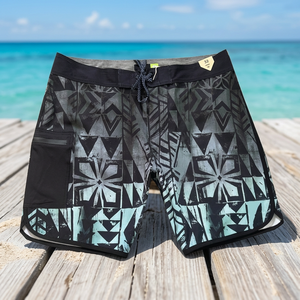 High-Quality <b>Men's</b> Badminton <b>Shorts</b> Quick-Dry Nylon Spandex with Zipper Pocket for Training - Product Image 3