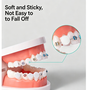 Cera de alivio dental sin cortes con sabor a frutas para puntos de contacto de laboratorio dental, para ortodoncia <span class=keywords><strong>Invisalign</strong></span> - Product Image 4