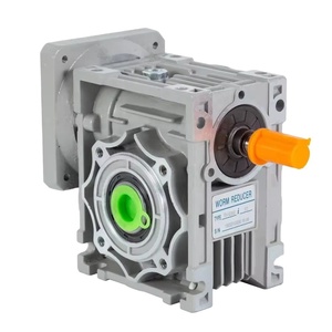 Gang đơn giảm Worm <span class=keywords><strong>Reducer</strong></span> RV loạt tốc độ giảm 5 đài phát thanh Worm hộp số giảm với mặt bích - Product Image 4