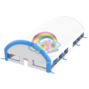 เต็นท์แคมป์ปิ้งพองลมพรีเมียม วัสดุ PVC - ที่พักสำหรับครอบครัวขนาดใหญ่ ติดตั้งง่ายรวดเร็ว - Product Image 1
