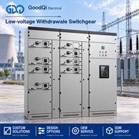 Armoire de distribution électrique intérieure GoodQi GCS à basse tension, coffret métallique, protection IP40, unité de contrôle électrique