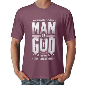 T-shirt a maniche corte alla moda della serie Jesus, t-shirt da uomo traspirante ed elegante - Product Image 5
