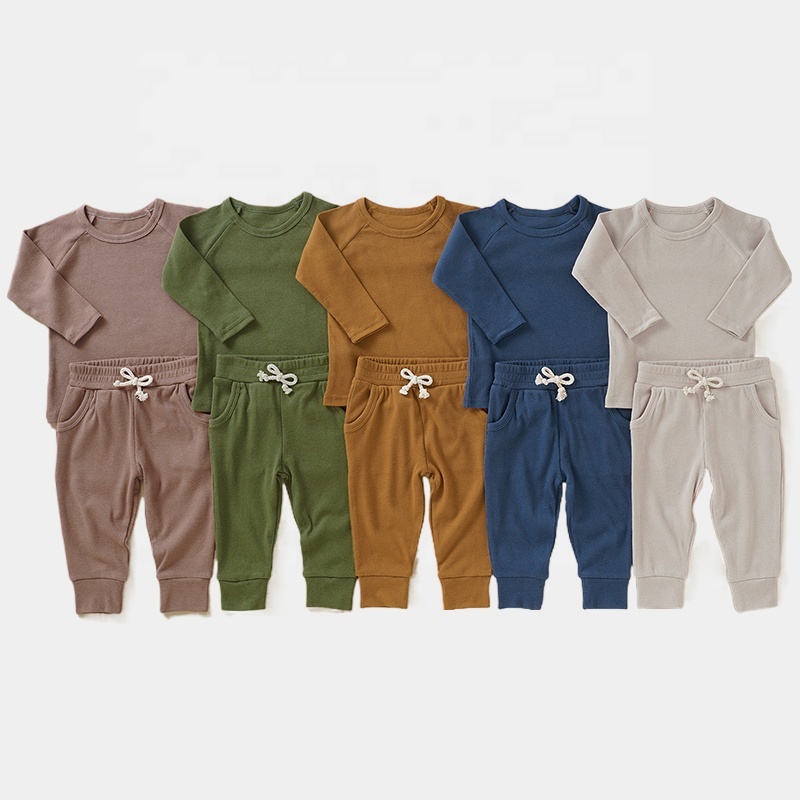 Raglan Sleeve Autumn Top and Pants