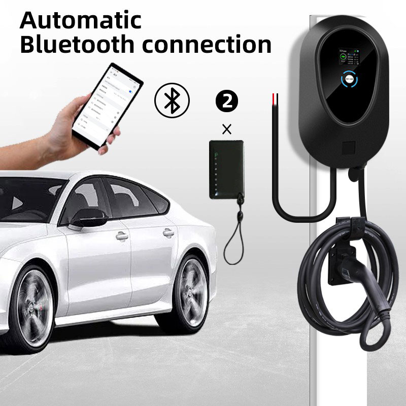 Chargeur mural 7kw Ev Type 2 1 phase 230v Ev Ac Charger