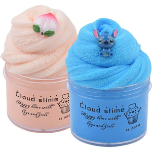 Vente en gros de slime en argile, super doux et non collant, kit de slime parfumé pour filles et garçons - Product Image 1