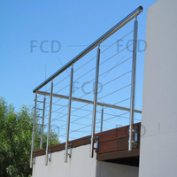 Câble en acier inoxydable personnalisé en usine balustrade garde-corps American Standard pont escalier fil câble garde-corps