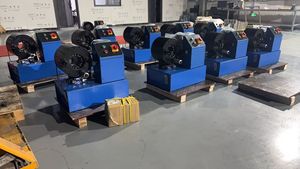 Crimpadora Hidráulica para Manguera <span class=keywords><strong>de</strong></span> Aire Acondicionado 2, Máquina para Prensar Mangueras - Product Image 2