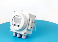 Medidor de Flujo Magnético Digital KAMBODA DN80-DN300 SUS316L con Convertidor Integrado, Cable de 15m y Pantalla LCD para Líquidos, Gas y Aceite
