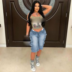 <strong>Cargo</strong> Skirts <strong>Women</strong> Workwear Skirts, Pencil Skirts, Denim Skirts In-Stock Wholesale Denim Short Skirts - Product Image 1