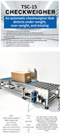 Machine de pesage intelligente 50 kg, Contrôleur de poids à écran tactile 10 pouces, Contrôleur de poids alimentaire intelligent avec alarme lumineuse en Chine