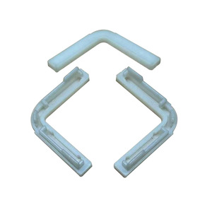 Yuandun <b>Plastic</b> <b>Corner</b> <b>Brackets</b> Customizable White Injection Molding For Cupboard Durable - Product Image 4