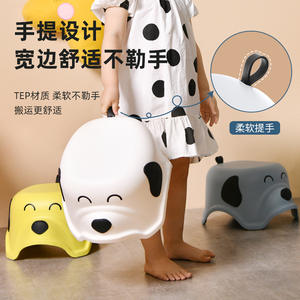 Taburete infantil Xitianlong, banco bajo con diseño de dibujos animados, antideslizante, ergonómico, para niños, almacenamiento en el baño - Product Image 3