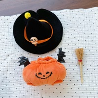 Tendance 2027 – Vêtements de poupée en coton personnalisés faits main (10 cm, 15 cm) – Écharpes et capes d'Halloween pour poupées