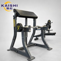 Banc de musculation Preacher Curl à charge libre pour entraînement des biceps, usage commercial, en acier, réglable, équipement de gym pour la musculation des bras