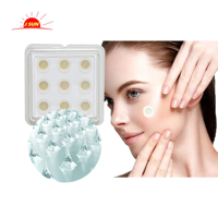 9 Patchs Microneedle pour l'acné, Patchs Hydrocolloïdes Anti-Boutons, Soin Ciblé des Problèmes Cutanés
