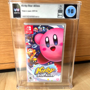 Carcasa Acrílica Sellada para el Cartucho del Juego <span class=keywords><strong>Kirby</strong></span>: Star Allies <span class=keywords><strong>de</strong></span> <span class=keywords><strong>Nintendo</strong></span> Switch, Ensamblada por la Empresa <span class=keywords><strong>de</strong></span> Calificación <span class=keywords><strong>de</strong></span> <span class=keywords><strong>Nintendo</strong></span> 3DS - Product Image 1