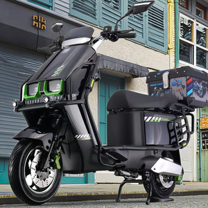 มอเตอร์ไซค์สปอร์ต EU CB018 แบตเตอรี่ลิเธียมถอดได้ 60V20AH มอเตอร์ไร้แปรงถ่าน ความเร็ว 45 กม./ชม. ระยะทาง 60 กม. 2 ล้อ - Product Image 1