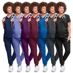 Tenues médicales pour femmes très demandées : ensembles de blouses et pantalons, uniformes d'hôpital, tenues de maternité, uniformes d'hôtesse d'hôtel, uniformes de médecin et d'infirmière, blouses d'allaitement - Product Image 2