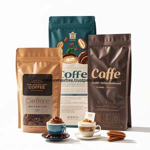 ถุงซิปล็อคอลูมิเนียมฟอยล์ OEM ขนาด 250 กรัม 500 กรัม 1 กิโลกรัม ป้องกันกลิ่น สำหรับบรรจุภัณฑ์เมล็ดกาแฟแบบกำหนดเอง สำหรับเก็บอาหารและถุงกาแฟ - Product Image 5