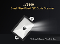 Lecteur de codes QR à fixation fixe de petite taille, prix abordable, moteur de lecture de codes 1D 2D pour les appareils de paiement automatique et les terminaux de libre-service