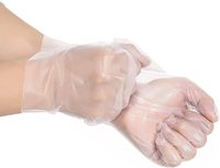 Gants jetables en TPE de qualité supérieure Junda OEM, 50 pièces/boîte, emballés individuellement, qualité alimentaire, doux et épais