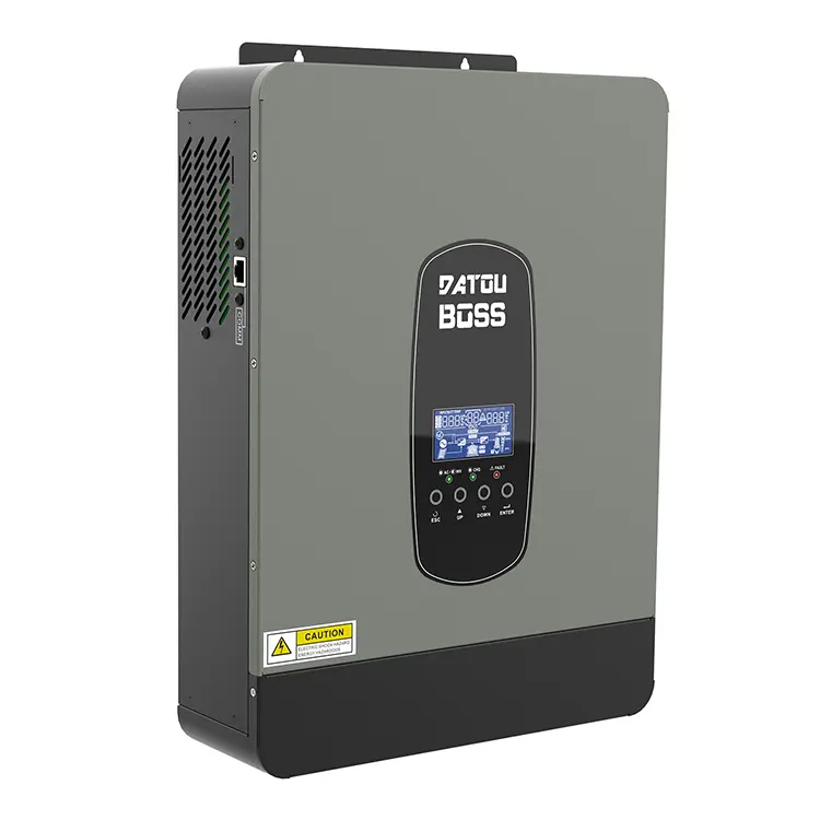 Sine Wave Inverter Charger DATOUBOSS 48vdc 6.2 Kw 6200W 130A Hybrid Solar Pure Multiple Protections 100 Rand New Power Inverter