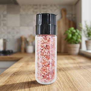 Sal de Roca Comestible Natural Rosa Claro del Himalaya, Granos Refinados, Ideal para Cocinar y como Sal de Mesa, Sal Fina Rosa Oscura del Himalaya - Product Image 1