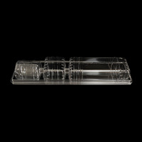 Boîtes d'emballage pour plantes en plastique personnalisées en usine, adaptées à l'emballage et au transport des plantes, disponibles en plusieurs tailles